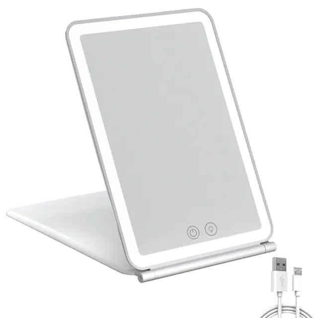 Foldable Makeup Mirror Touch Screen Makeup Mirror